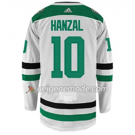 Herren Eishockey Dallas Stars Trikot MARTIN HANZAL 10 Adidas Weiß Authentic